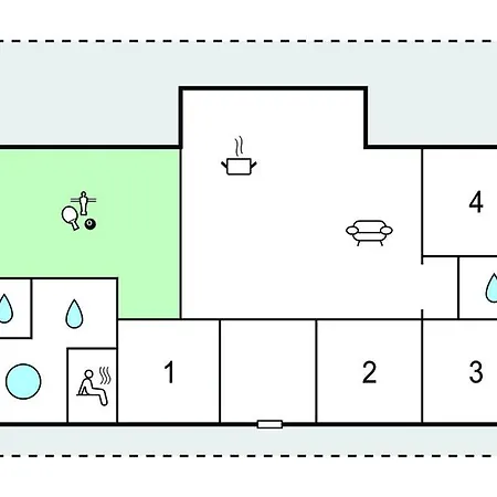 Awesome In With Sauna 펜션 *